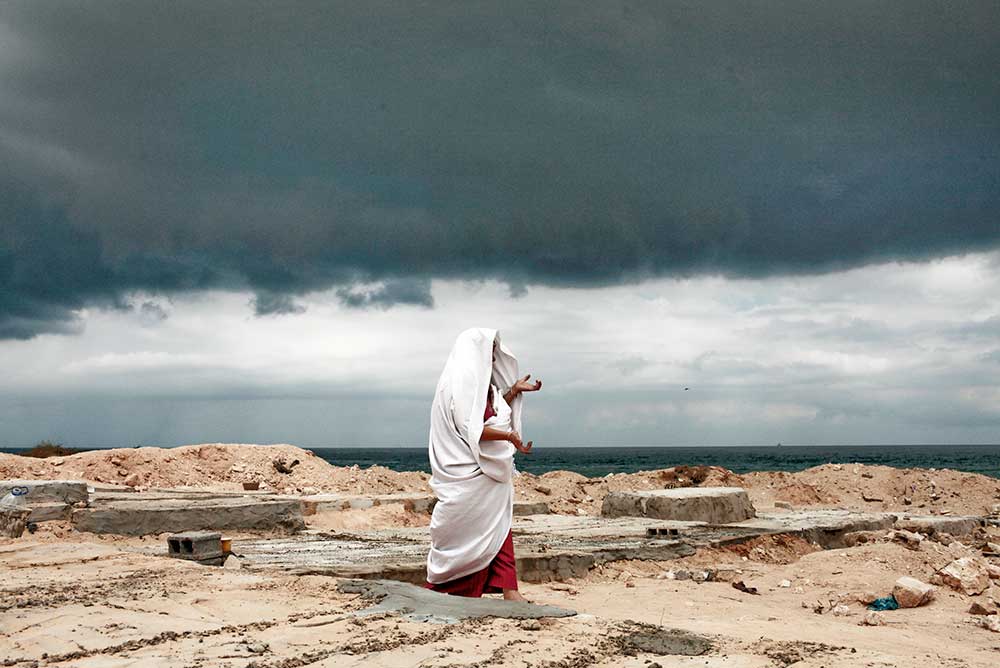Cemetery in Tripoli, Libya, 2011. 